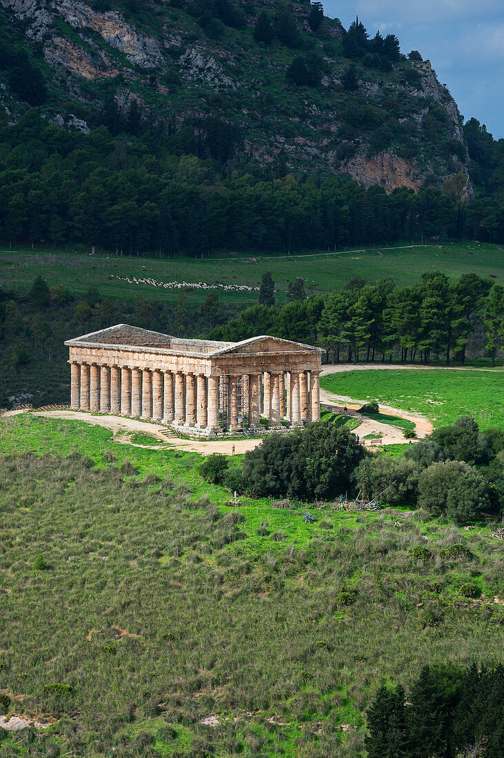 Segesta Temple, Segesta, Sicily, Italy, Europe