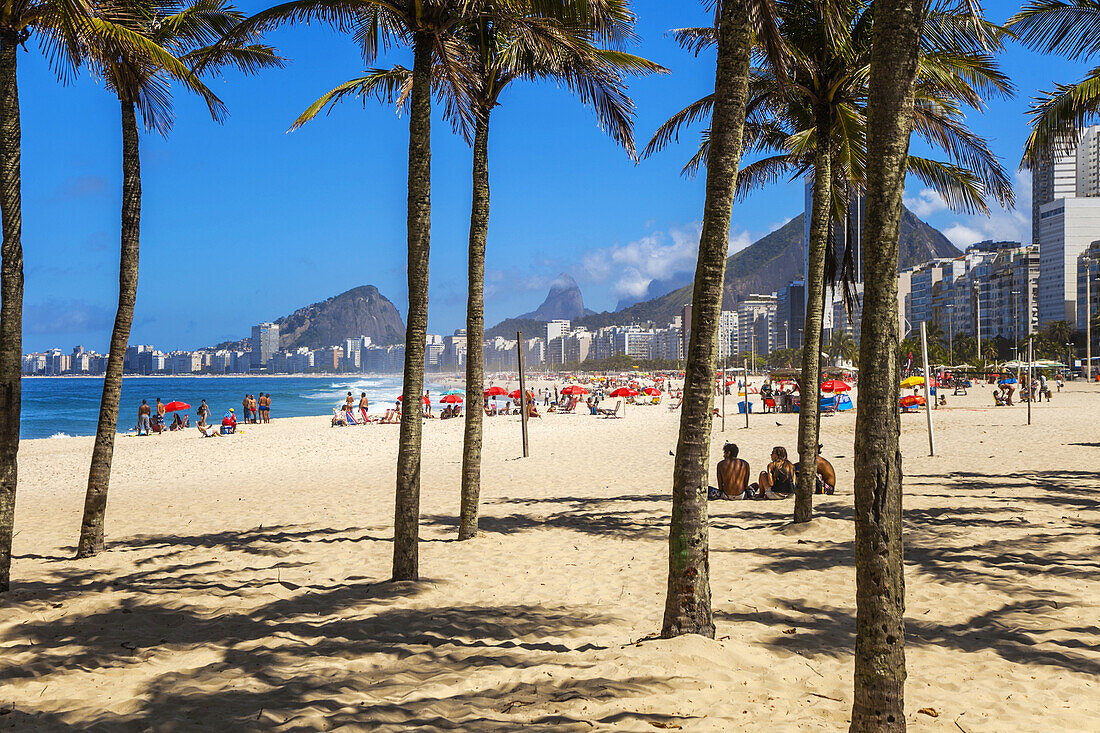 Copacabana beach, Rio de Janeiro, Brazil