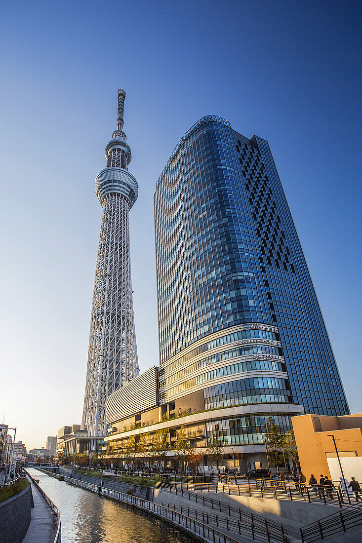 Japan , Tokyo City ,The Sky Tree Tower.