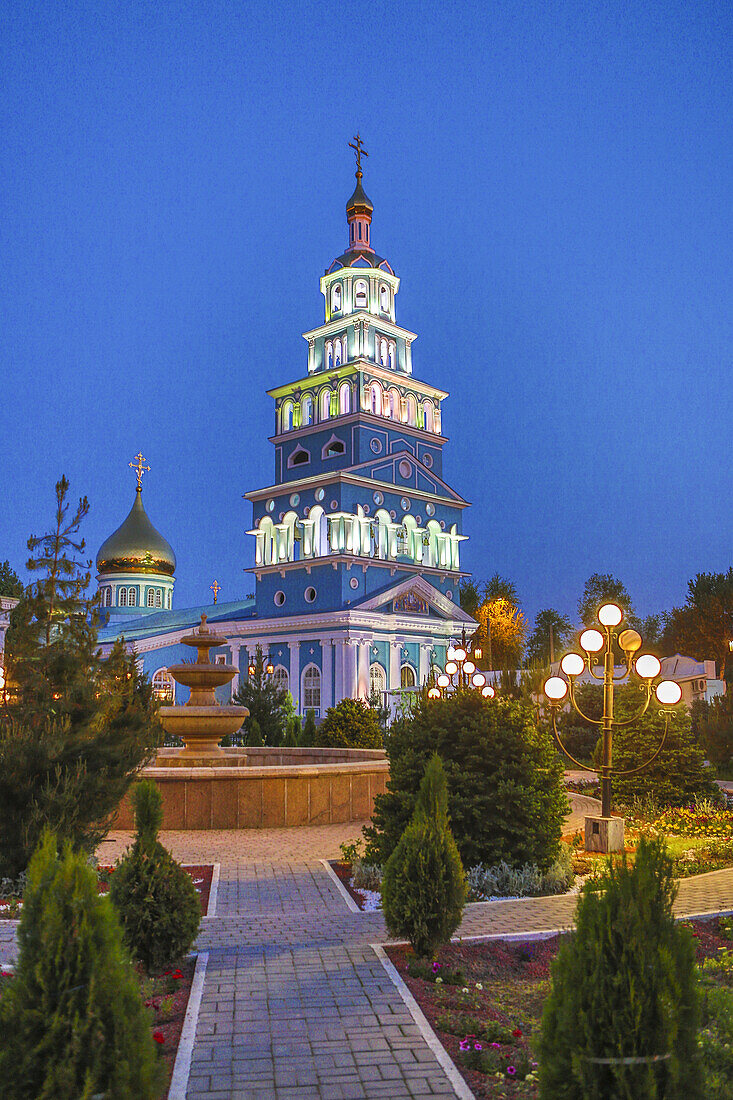 Uzbekistan , Tashkent City, The Orthodox Cathedral.