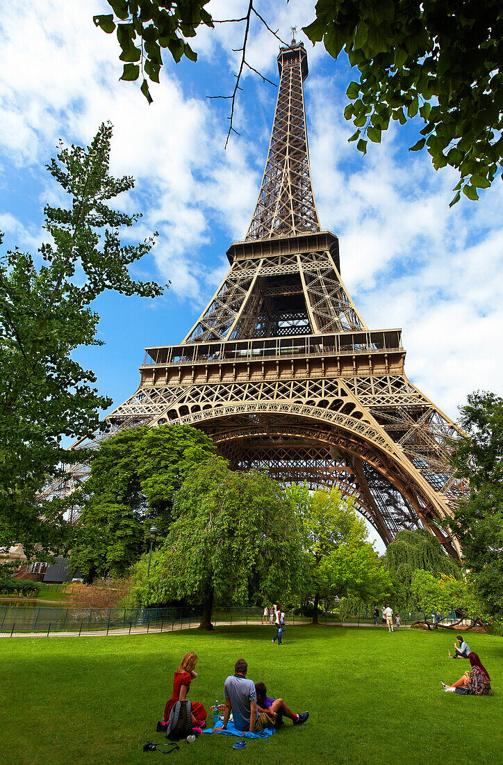 Eiffelturm. Paris. Frankreich.