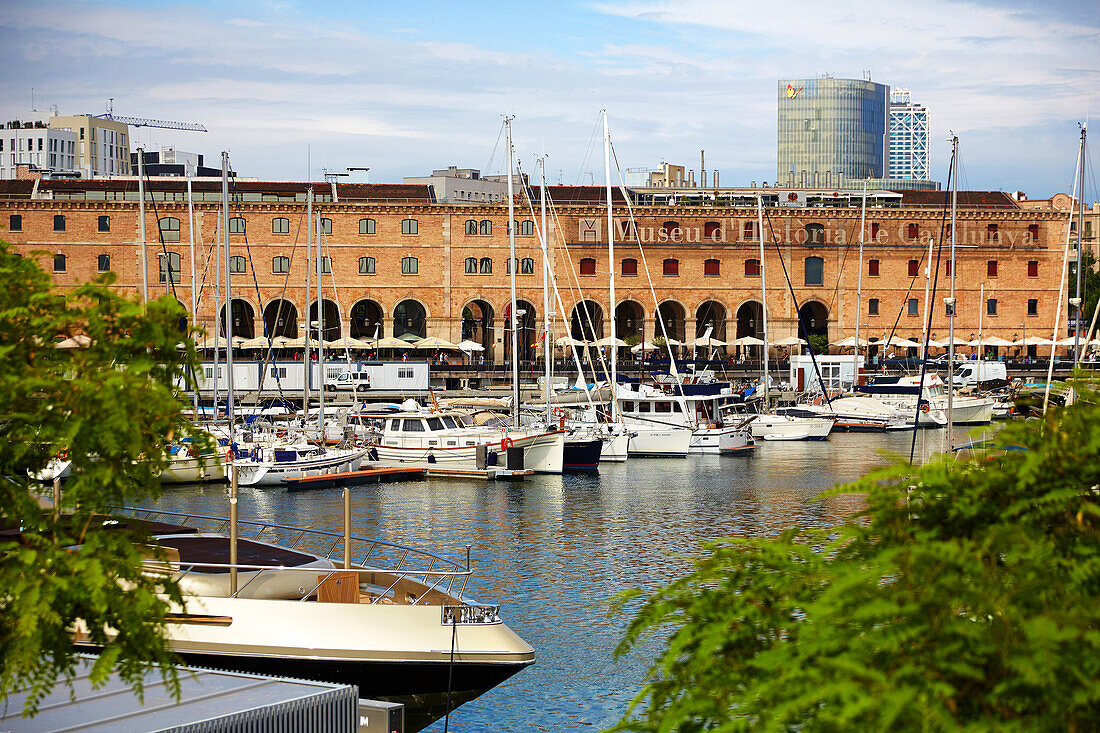 Museu d'Historia de Catalunya, Hafen Port Vell, Barcelona, Katalonien, Spanien