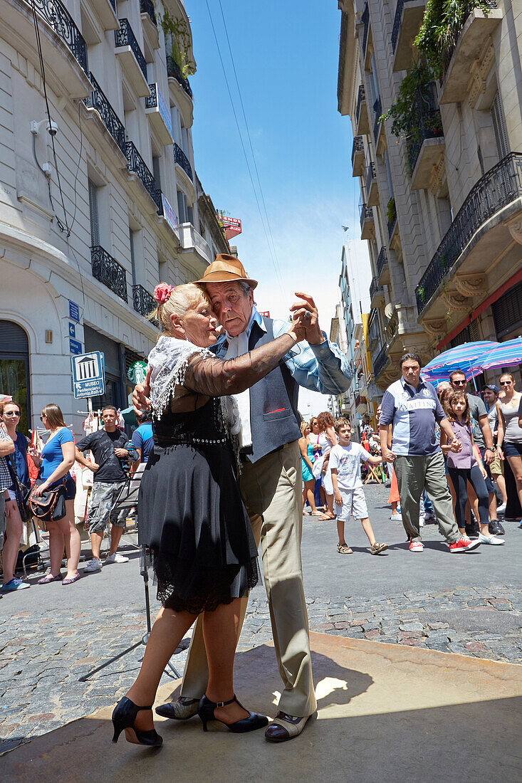 Tango. San Telmo. Buenos Aires. Argentinien.