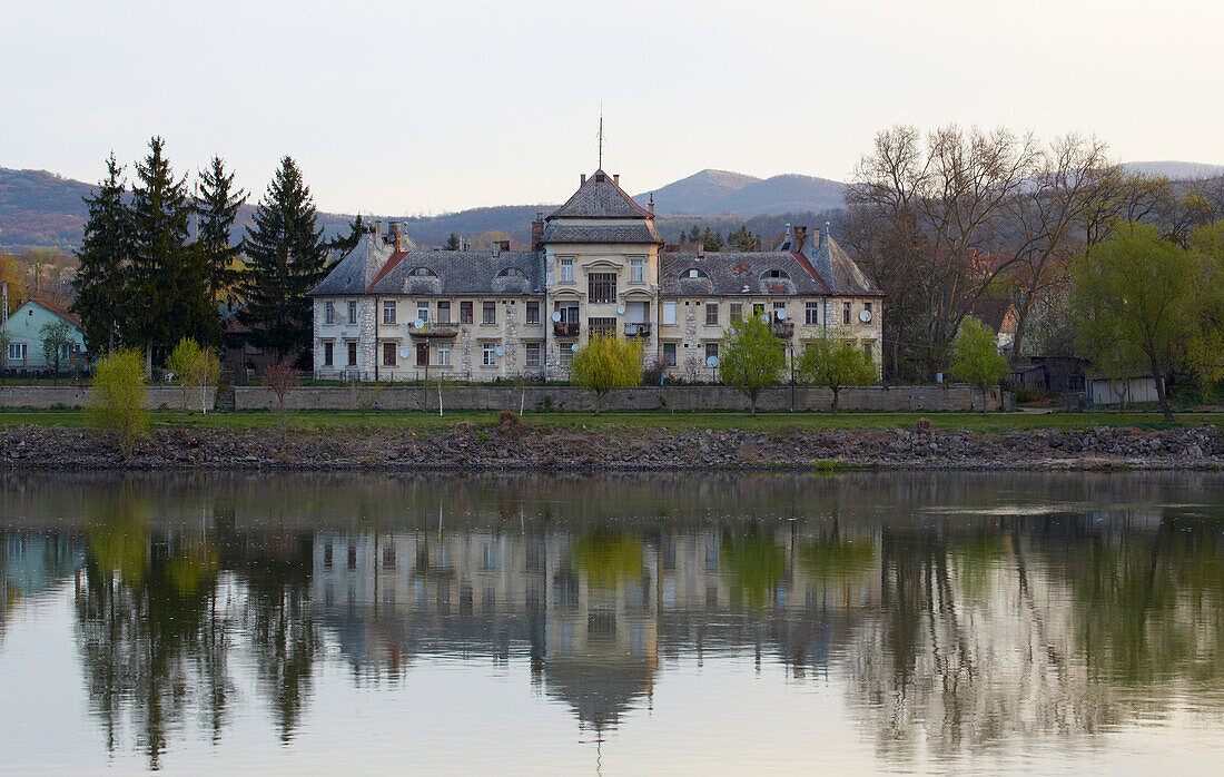 Representative house at Szob , River Danube , Hungary , Europe