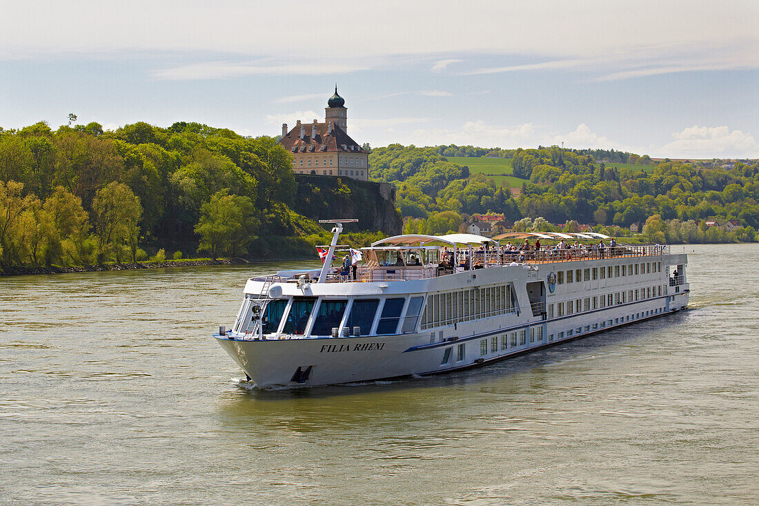 Schönbühel Castle at Schönbühel, Wachau , River Danube , Niederösterreich , Lower Austria , Austria , Europe