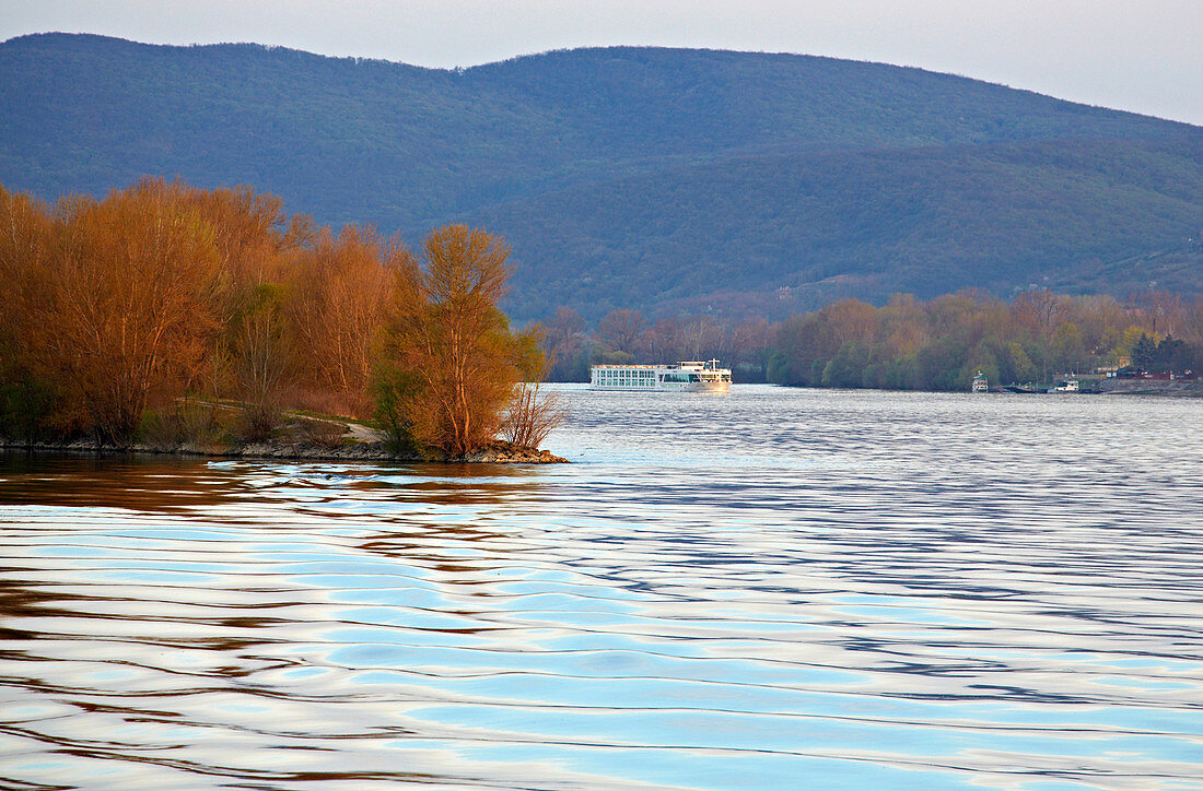 Landscape near Szob , Sunrise , River Danube , Hungary , Europe