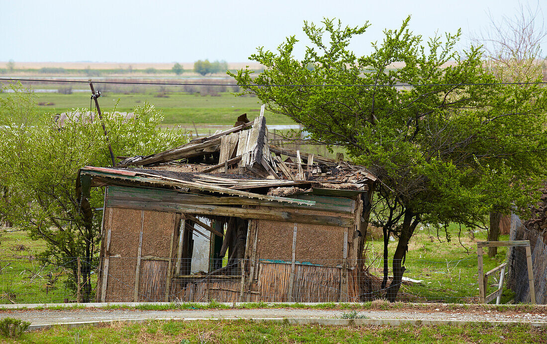 Danube Delta , Sulina , Mouth of the Sulina branch of the Danube , Black Sea , Romania , Europe