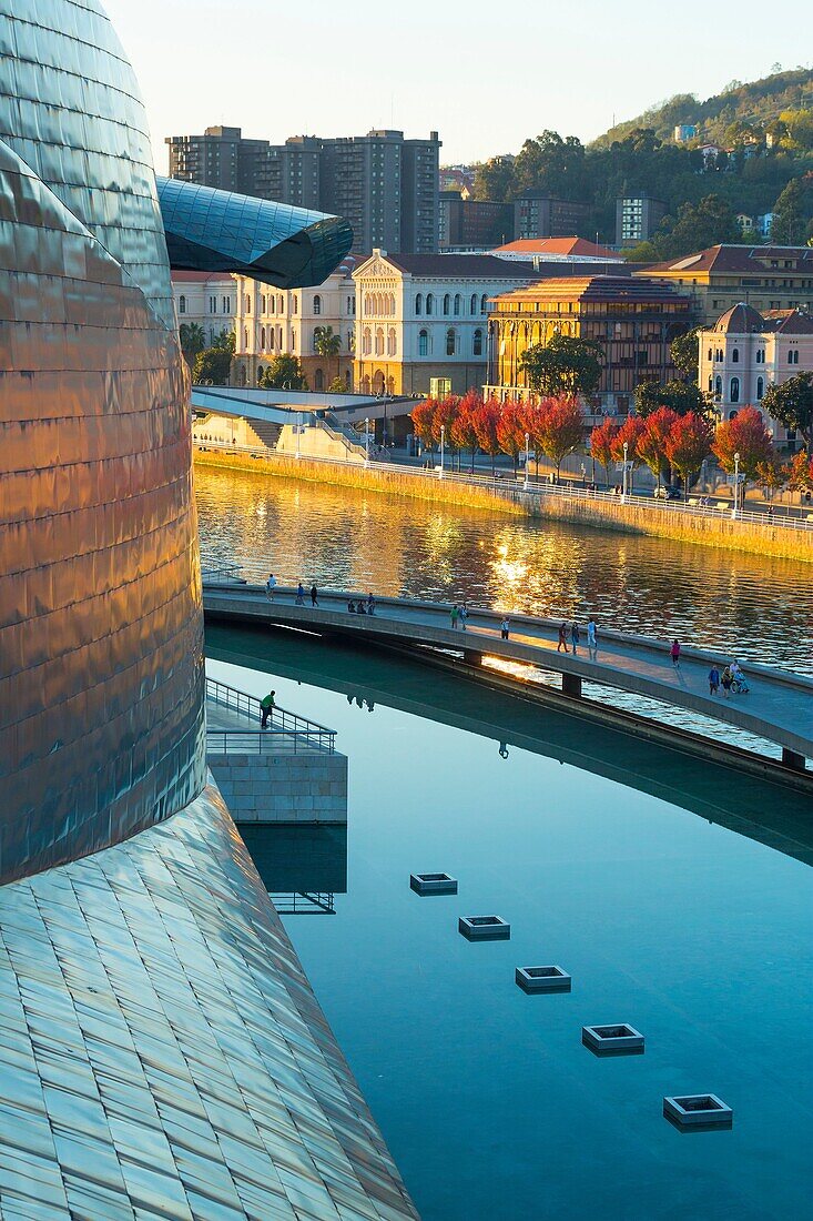 Gugghenheim museum, Bilbao, The Basque Country, Spain, Europe.