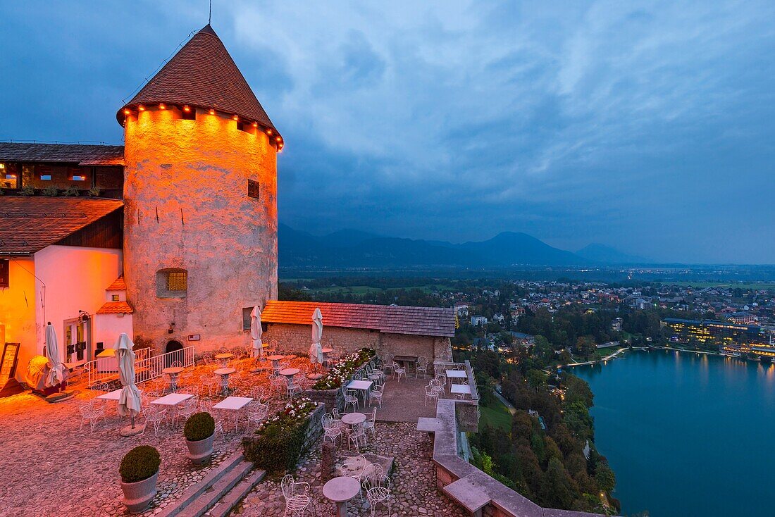 Bled Castle, Bled, Slovenia, Europe.