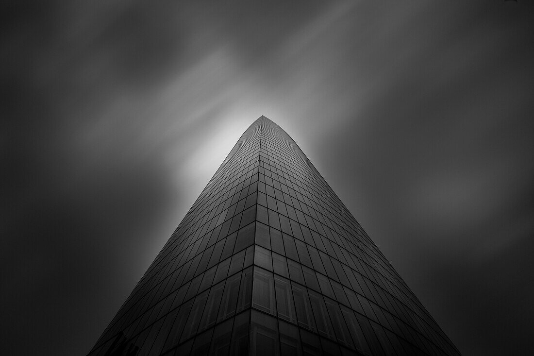 Iberdrola Tower, Bilbao, Bizkaia, Basque Country, Spain, Europe.