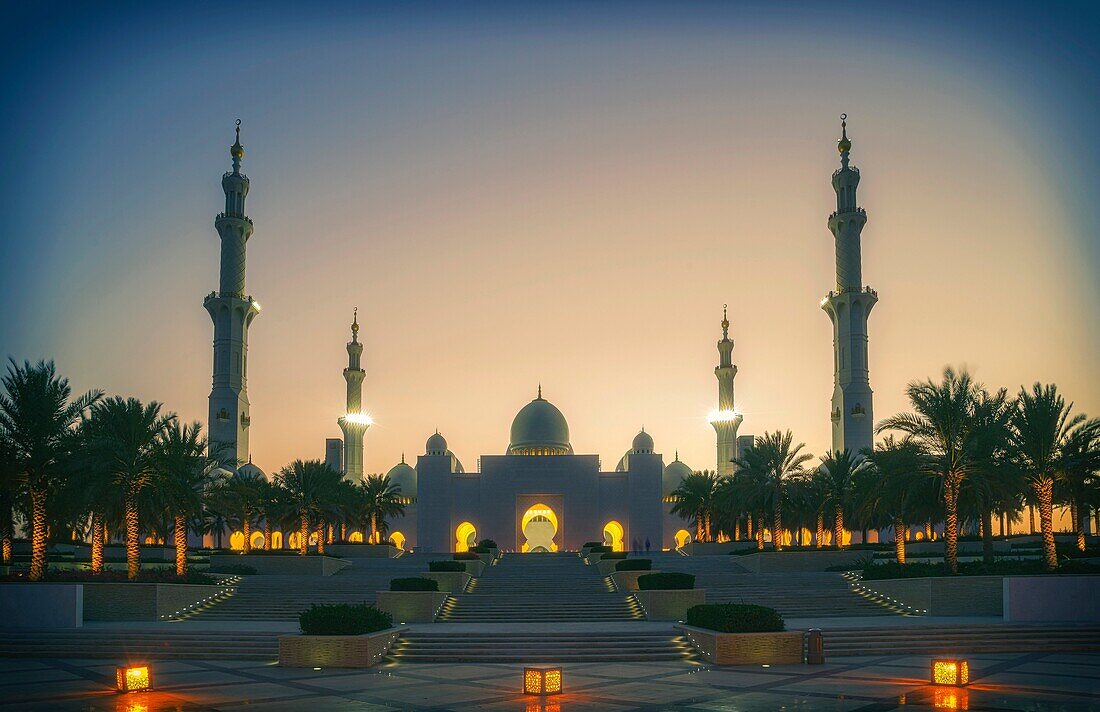 Sheikh Zayed Great Mosque, Abu Dhabi, United Arab Emirates