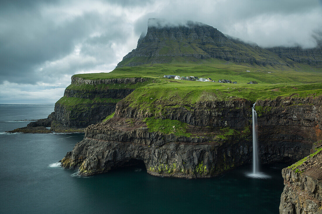Europe, Faroe Islands, Vagar, Gasadalur