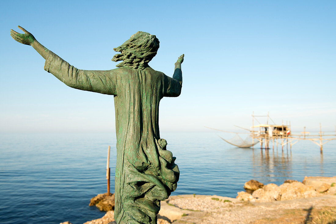 Trabocco near St. Vito on the Adriatic Coast