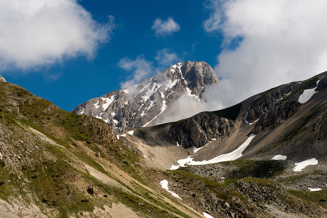 Der Corno Grande ist der höchste Berg im Gran Sasso Nationalpark