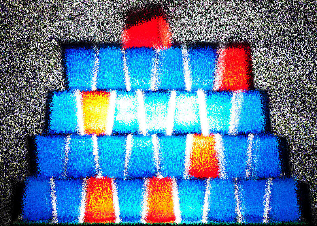 Cups, coloured cups, blue and red cups, plastic cups, pack of cups