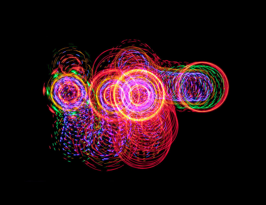 Spiralen, Lichtspiralen, Neon