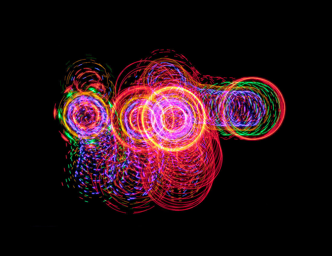 Spirals of light, Neon