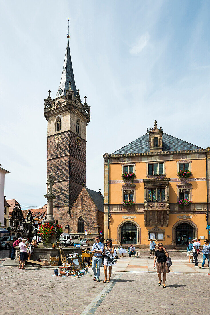 Obernai, Bas-Rhin, Alsace, France