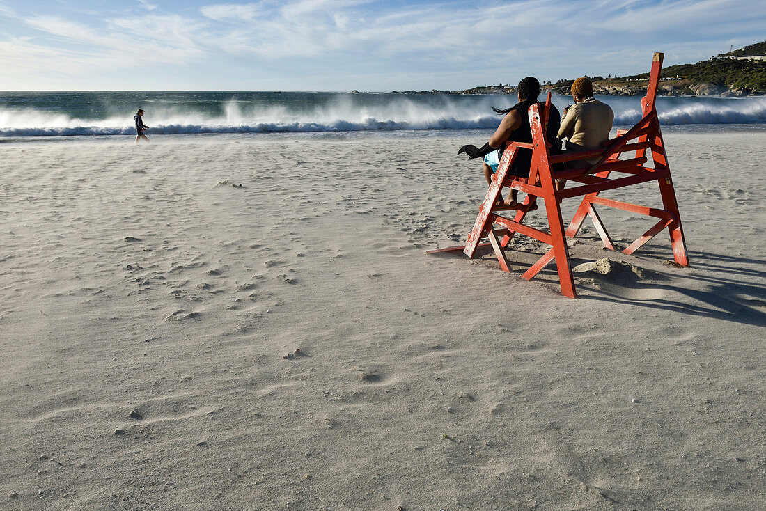 Strand von Camps Bay, Kapstadt, Western Cape, Südafrika