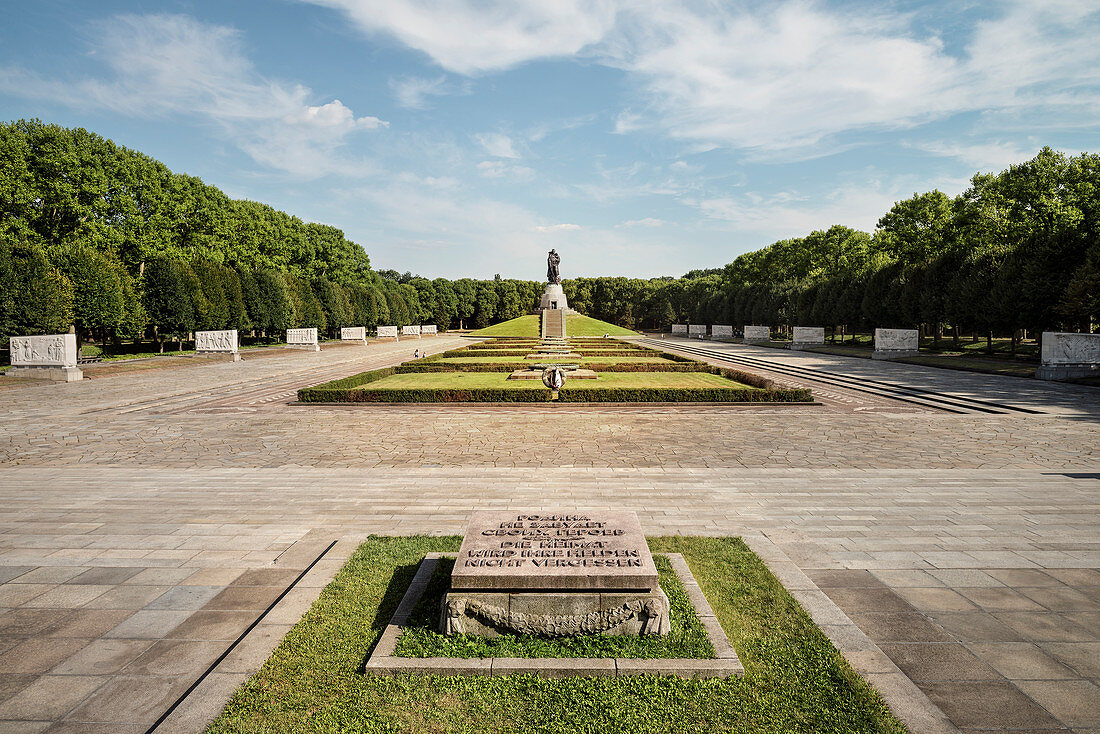 sowjet memorial at Treptow Park, Berlin, Germany