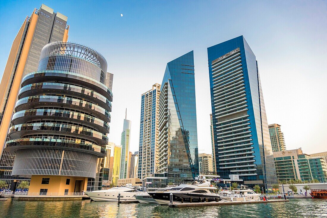 Dubai Marina. Dubai. United Arab Emirates. middle East