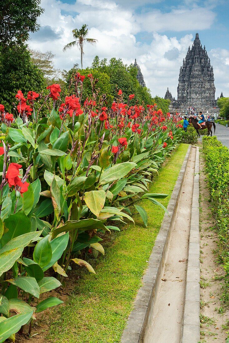 Prambanan Hindu temple. Central Java. Indonesia, Asia.