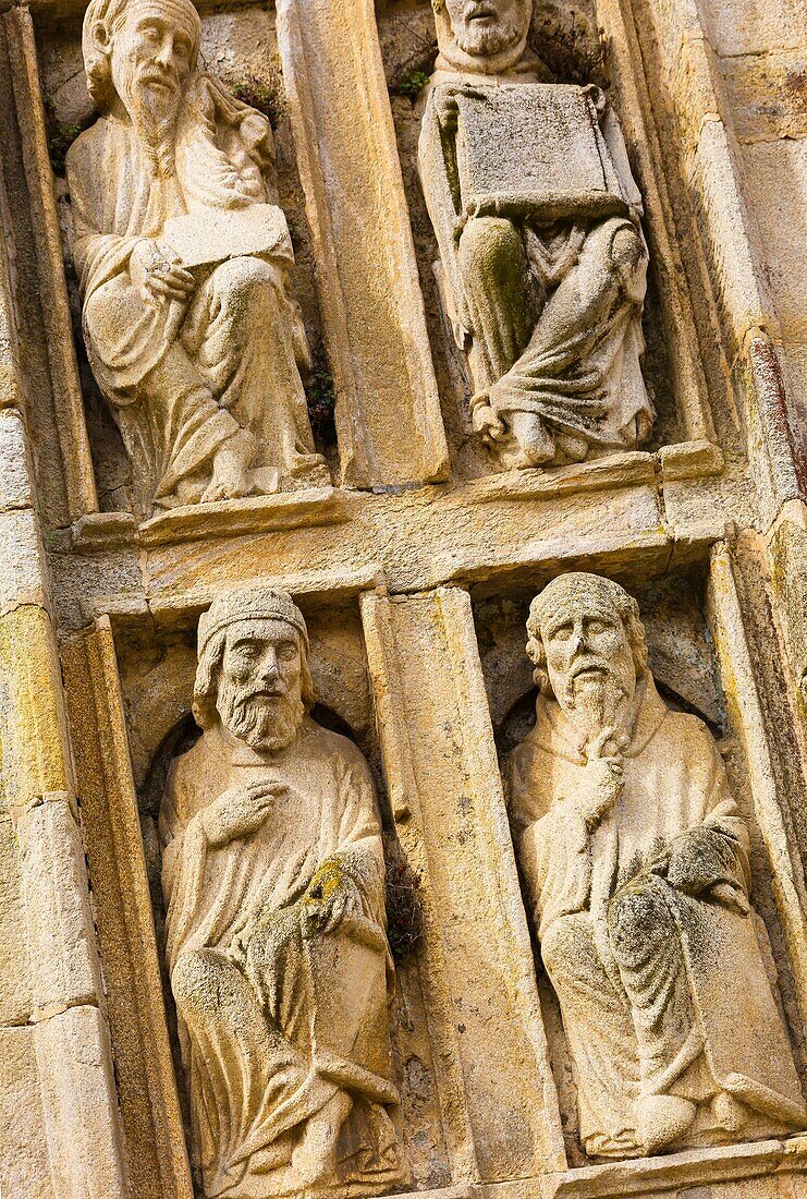 Detail. Cathedral. Santiago de Compostela. La Coruña, Galicia, Spain, Europe.
