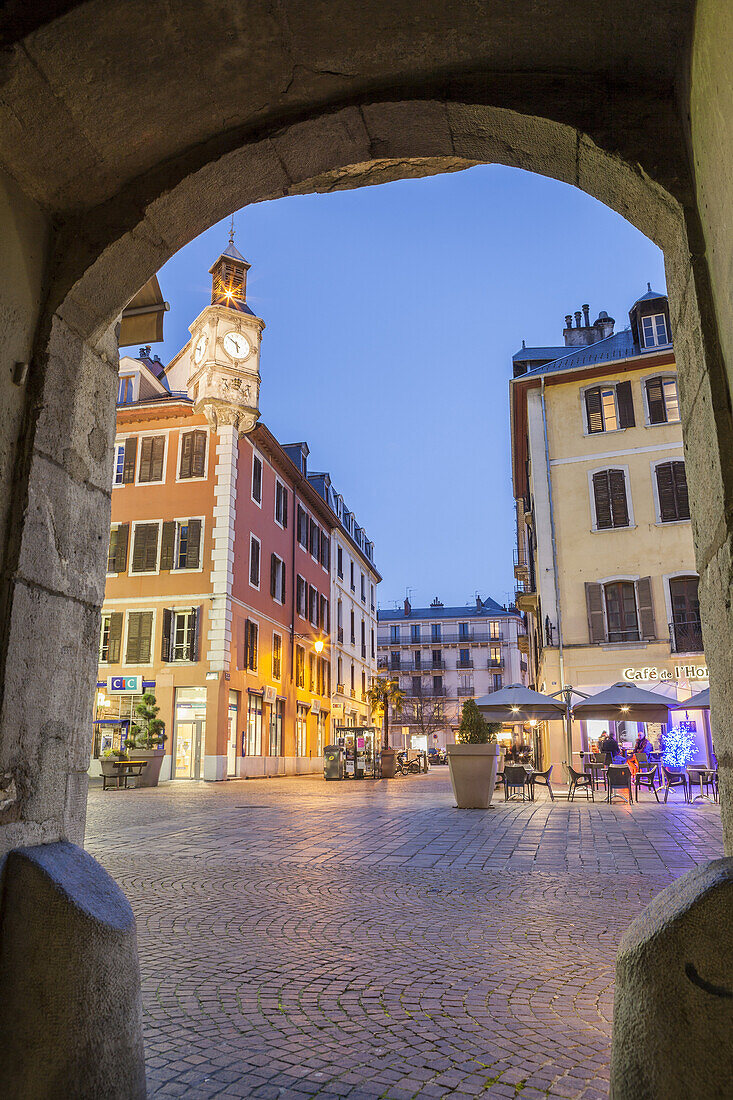 Place Saint-Léger, Chambery, Rhône-Alpes, France.