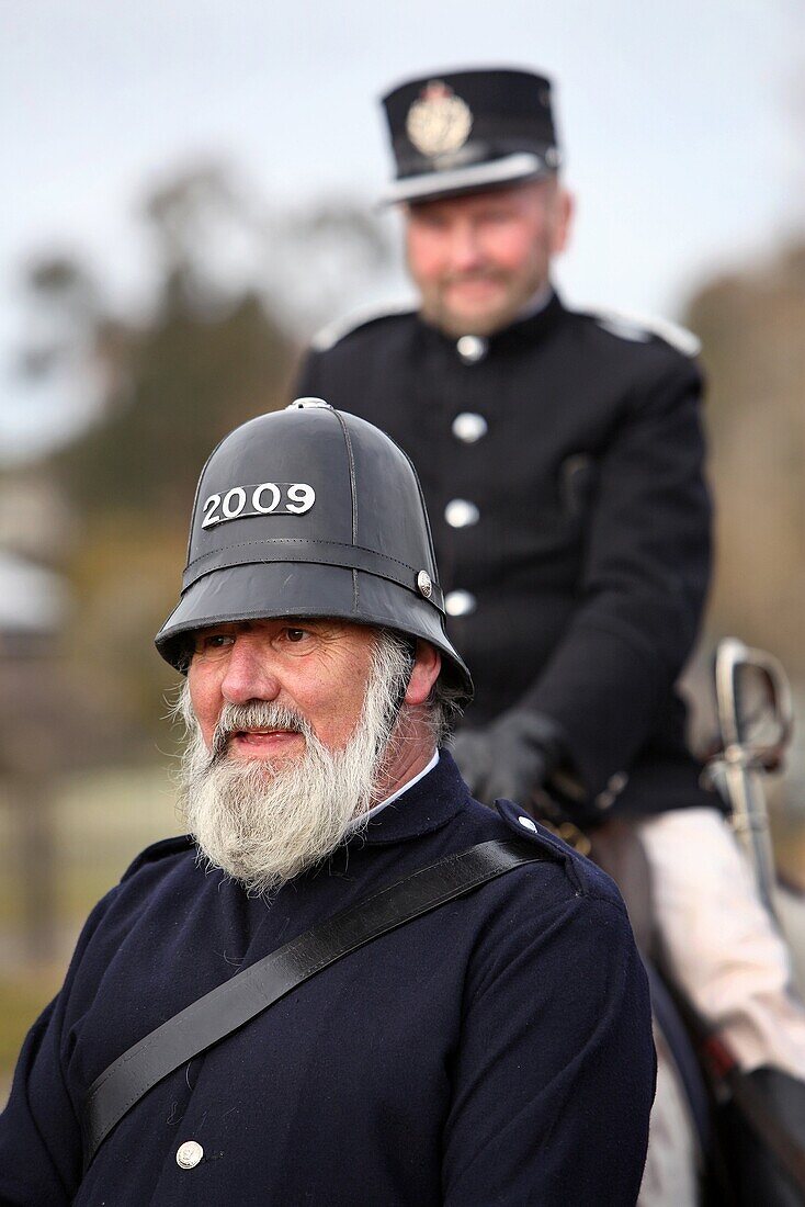 The annual Ned Kelly weekend in Beechworth, Victoria, celebrating Australias most famous outlaw.