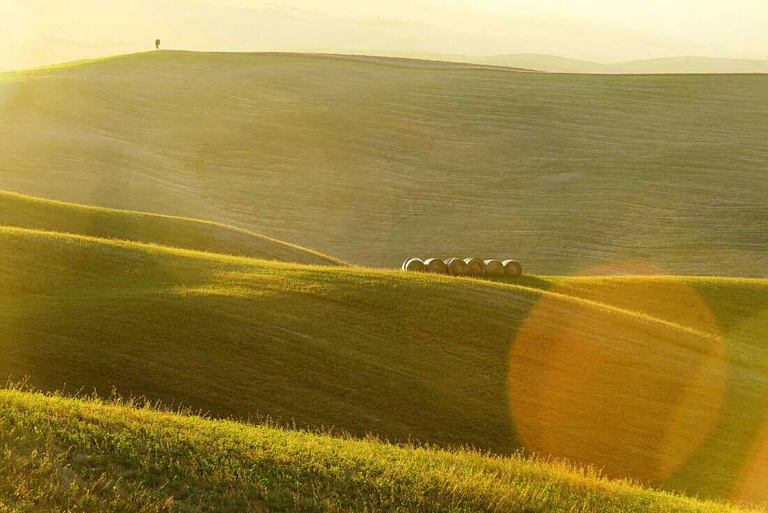 Europe, Italy, Tuscany, Val d´Orcia, September 2013, UNESCO World Heritage - cultural site.