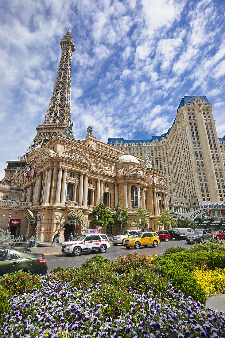 Paris Hotel and Casino. Las Vegas, Nevada, USA.