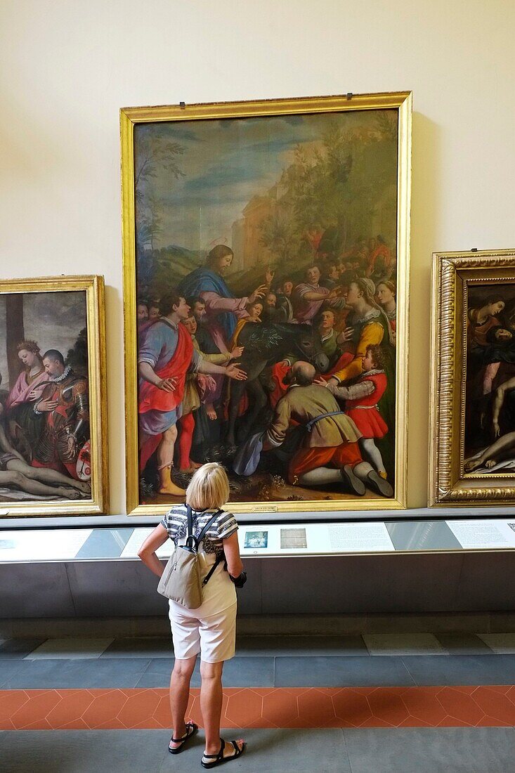 Paintings Accademia Galllery Florence Italy IT Renaissance EU Europe Tuscany.