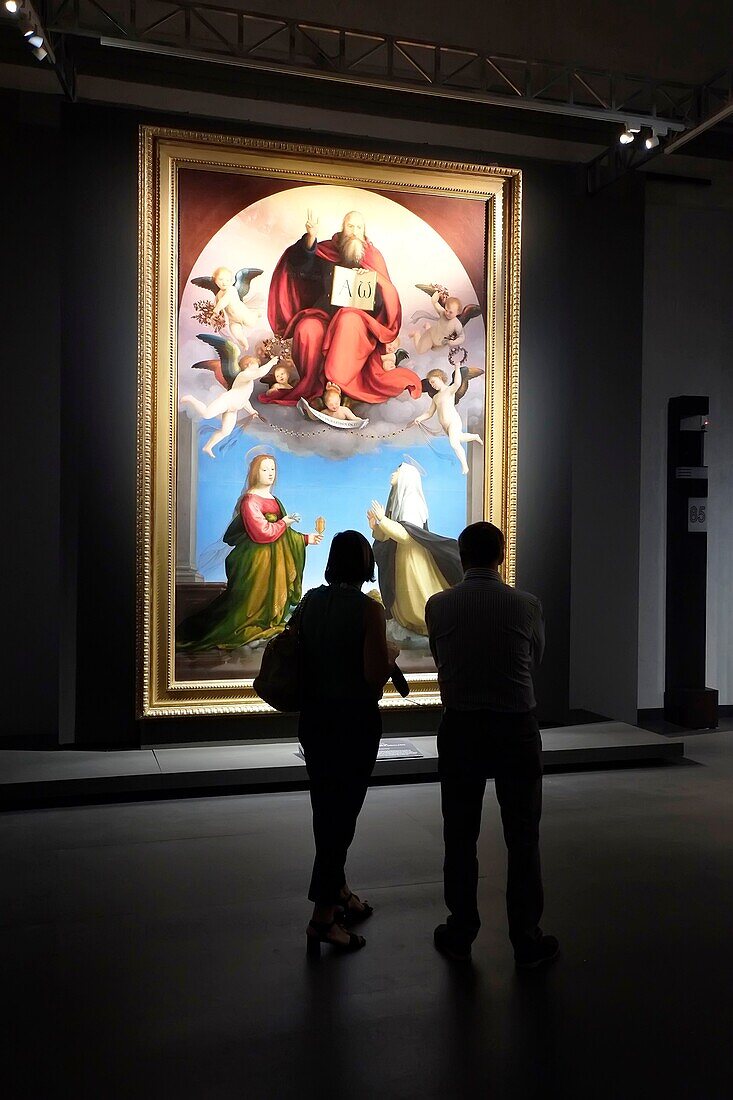 Fra Bartolomeo Painting Uffizi Gallery Florence Italy IT Renaissance EU Europe Tuscany.