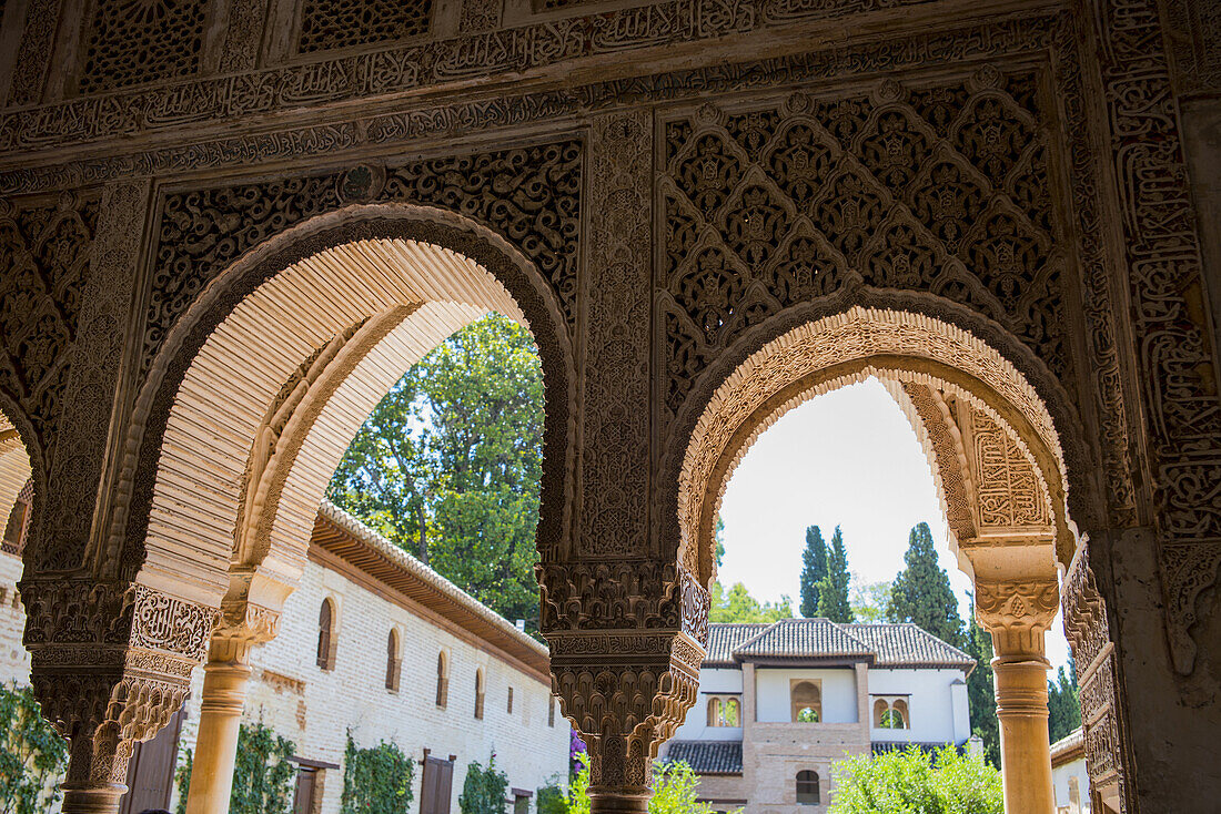 The Alhambra. Granada. Andalucia. Spain. Europe.