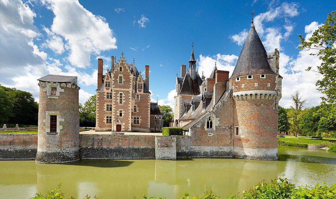 Castle du Moulin, Loire Valley, France.