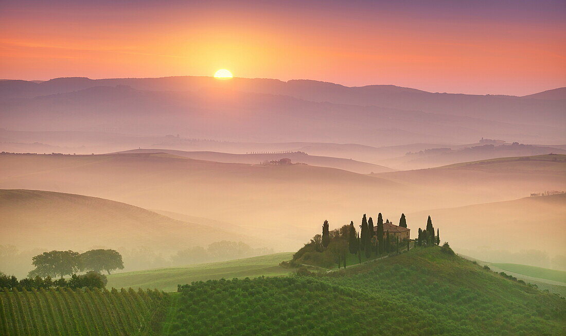 San Quirico D´Orcia, Tuscany, Italy.