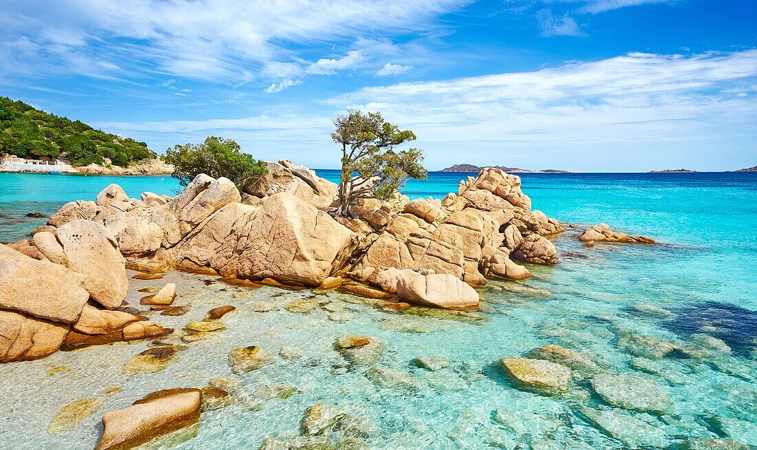 Punta dei Capriccioli, Costa Smeralda, Sardinia Island, Italy.