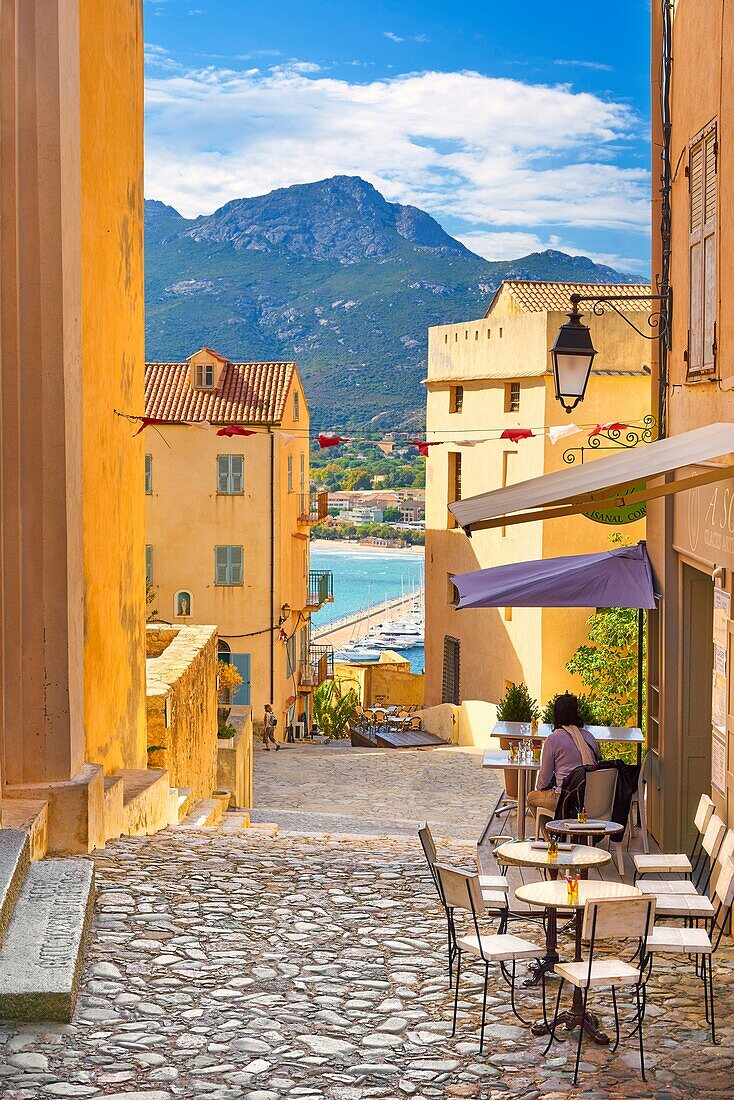 Calvi Old Town, Balagne, West Coast, Corsica Island, France