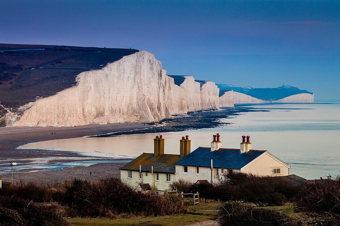 The Seven Sisters Country Park, Seaford, Sussex, UK.