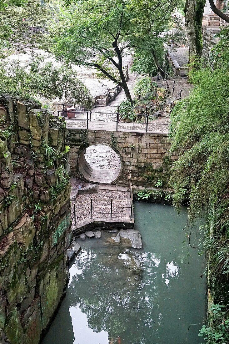 Sword pond, Tomb of Helu, Huqiu (tiger hill), Suzhou, China