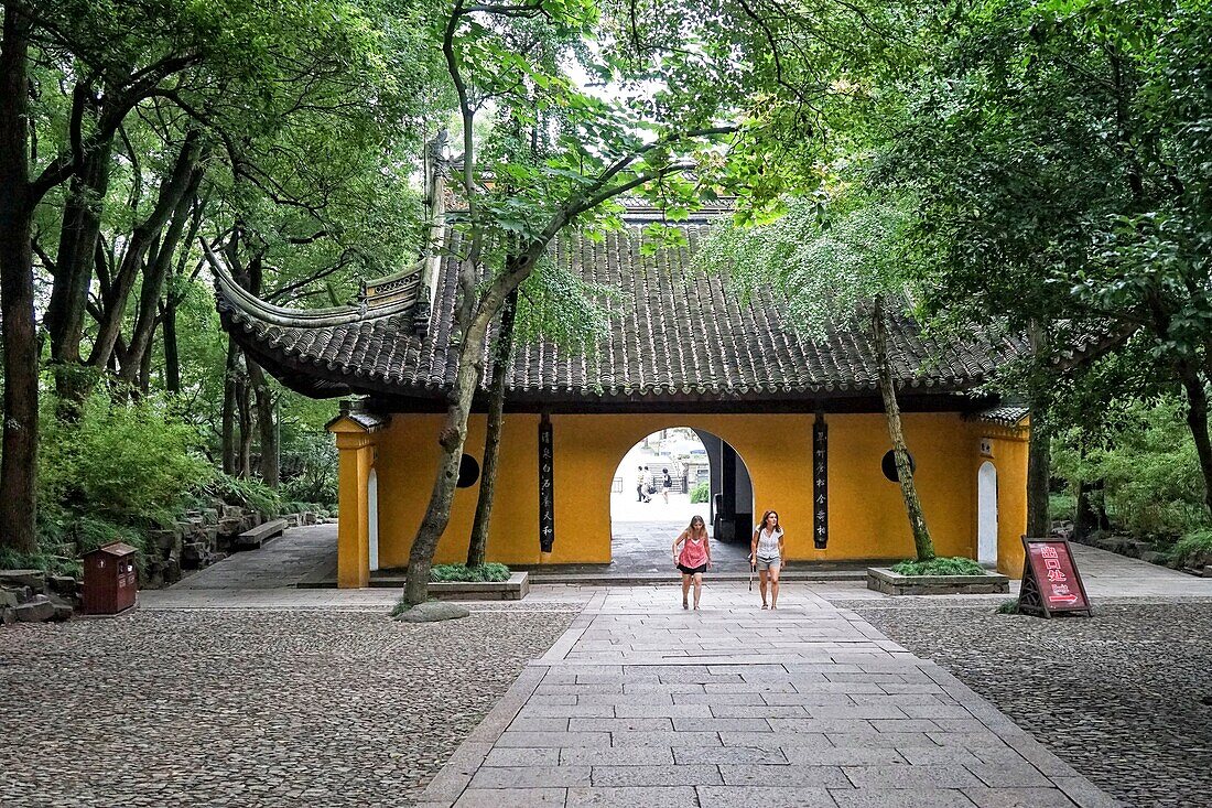 tiger hill Huqiu, Suzhou, Jiangsu Province, China.