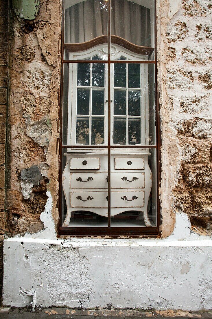 'Vintage Furniture in ''Gavriel''. Tel Aviv, Israel, Asia.'
