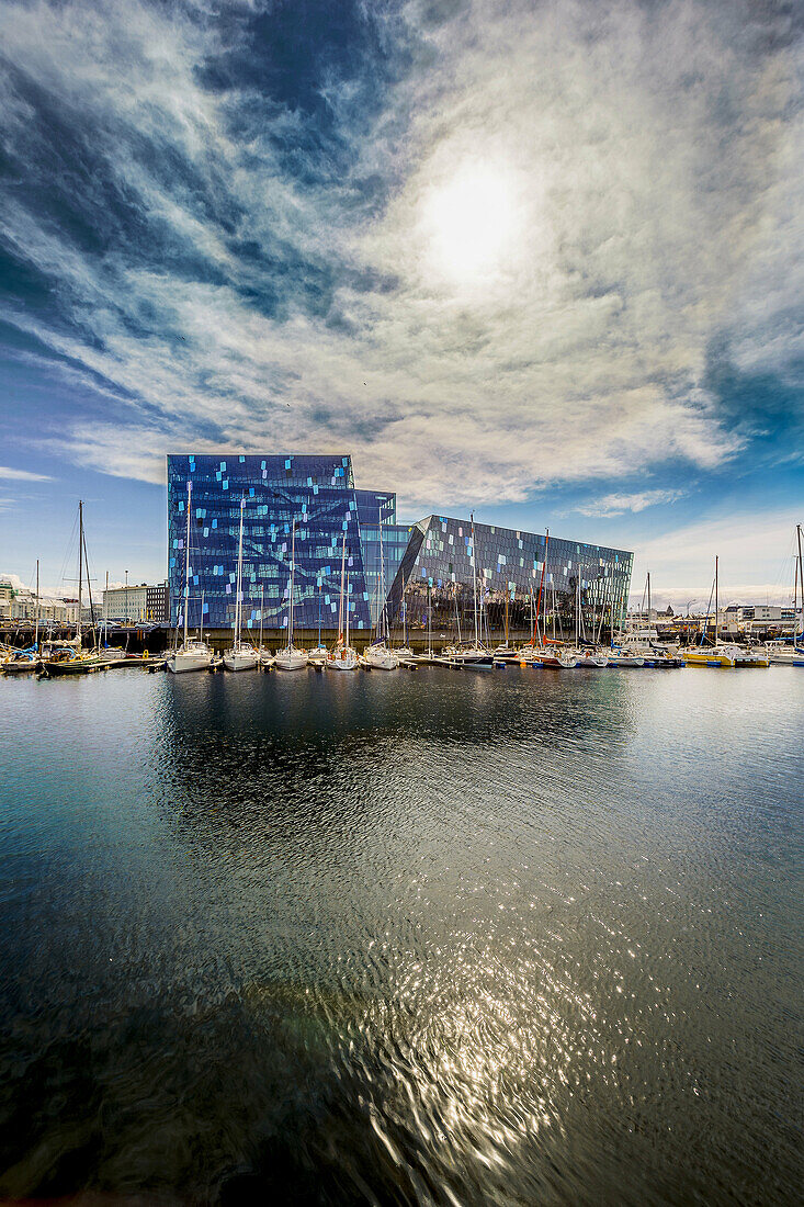 Harpa Concert and Convention Center, Reykjavik, Iceland.