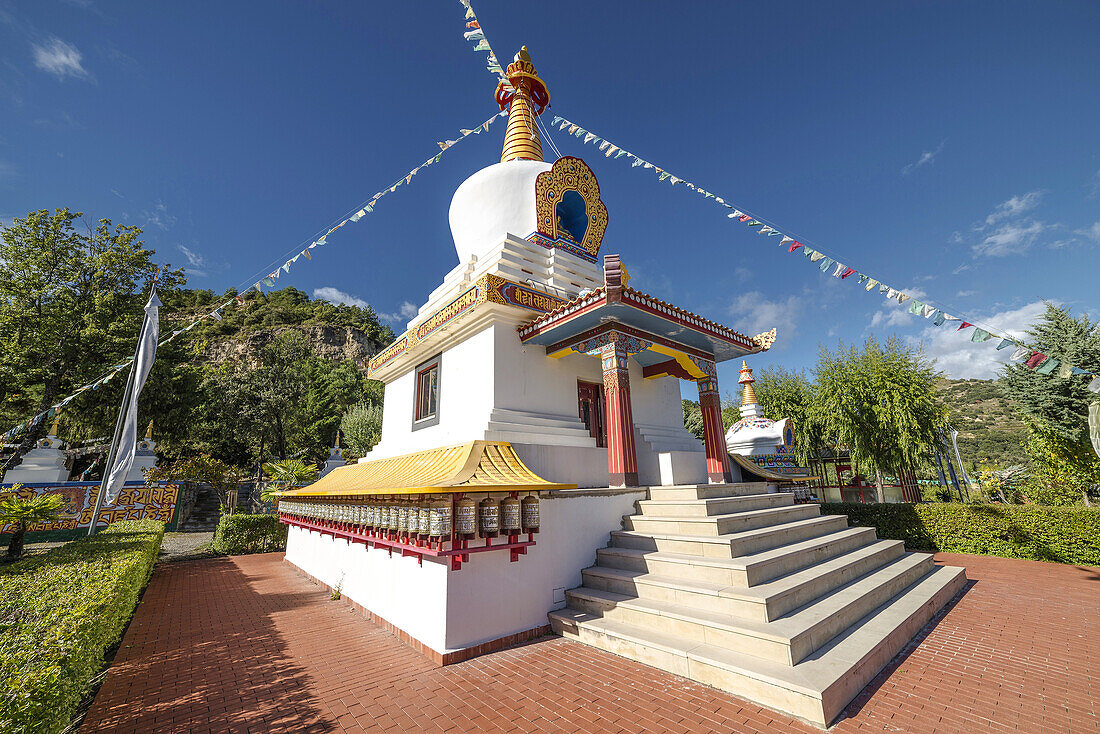 Dag Shang Kagyü, Buddhism community center in Panillo, Huesca.