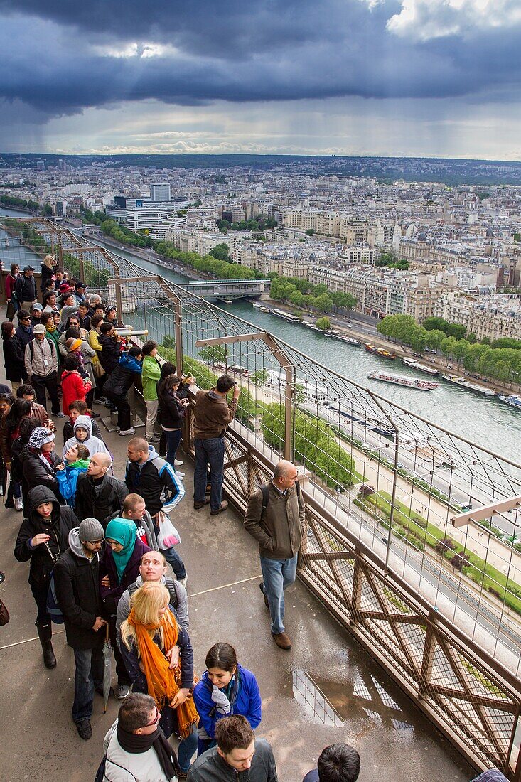 Panoramic view of Paris.