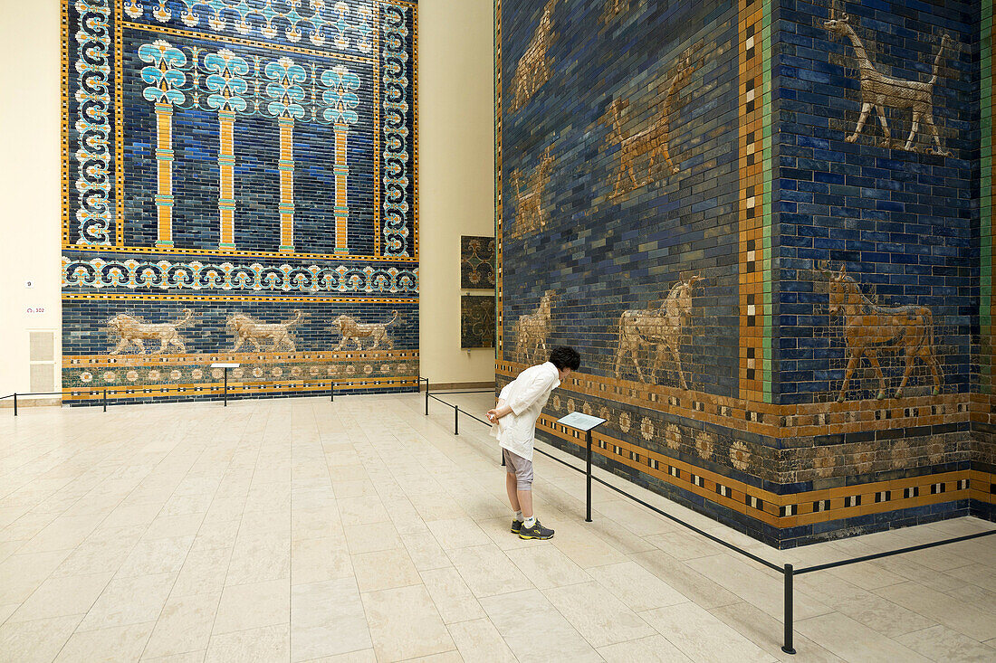 Berlin. Germany. Reconstruction of the Ishtar Gate Pergamon Museum.