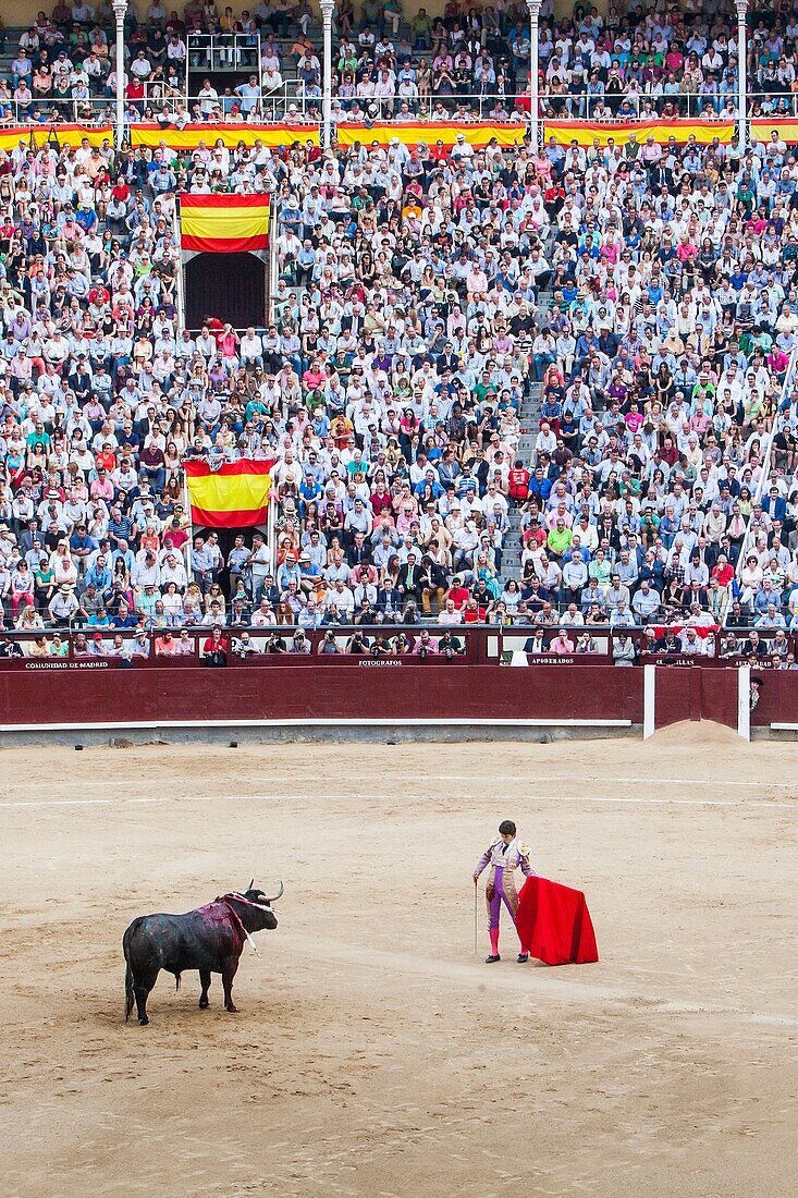 Las Ventas Bullring, Madrid, Spain.