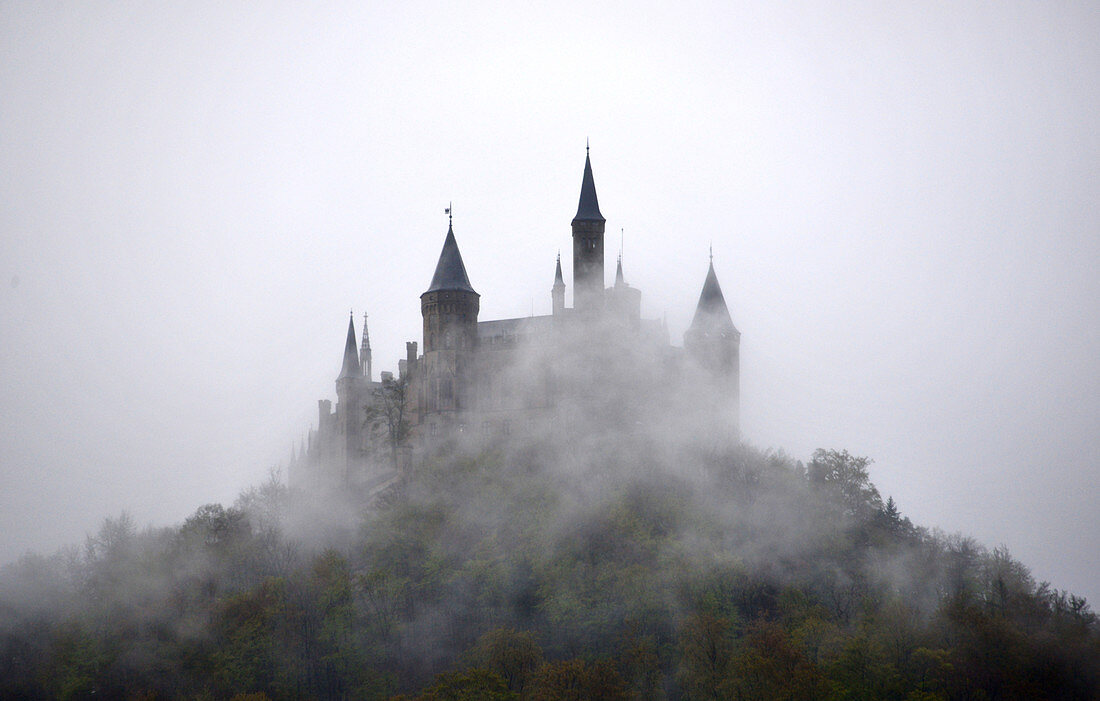 Burg Hohenzollern, Baden Württemberg, Deutschland