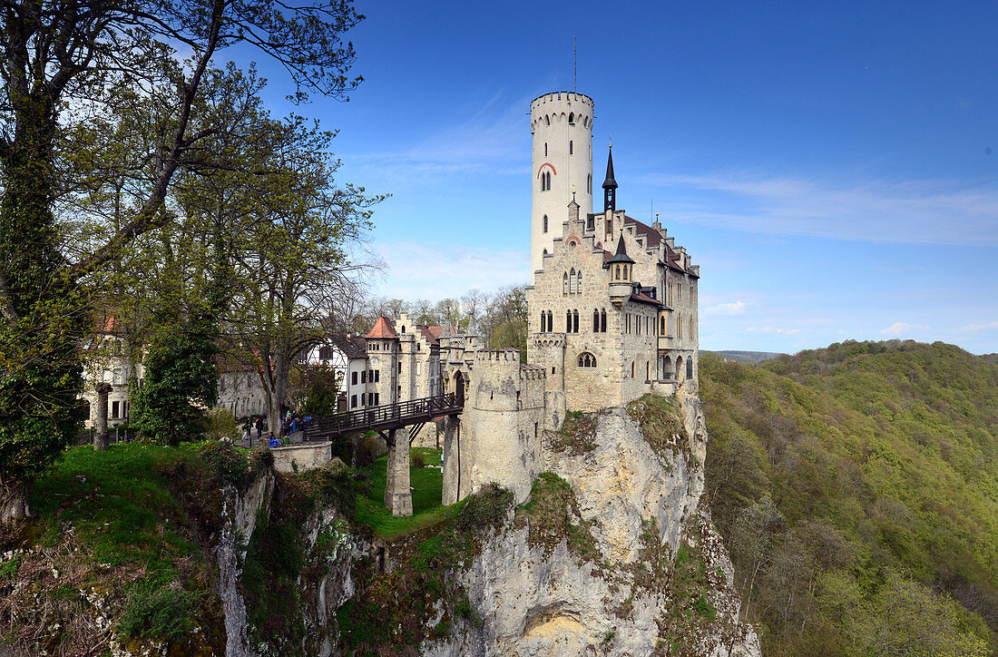 Castle of Lichtenstein, Baden-Wurttemberg, Germany