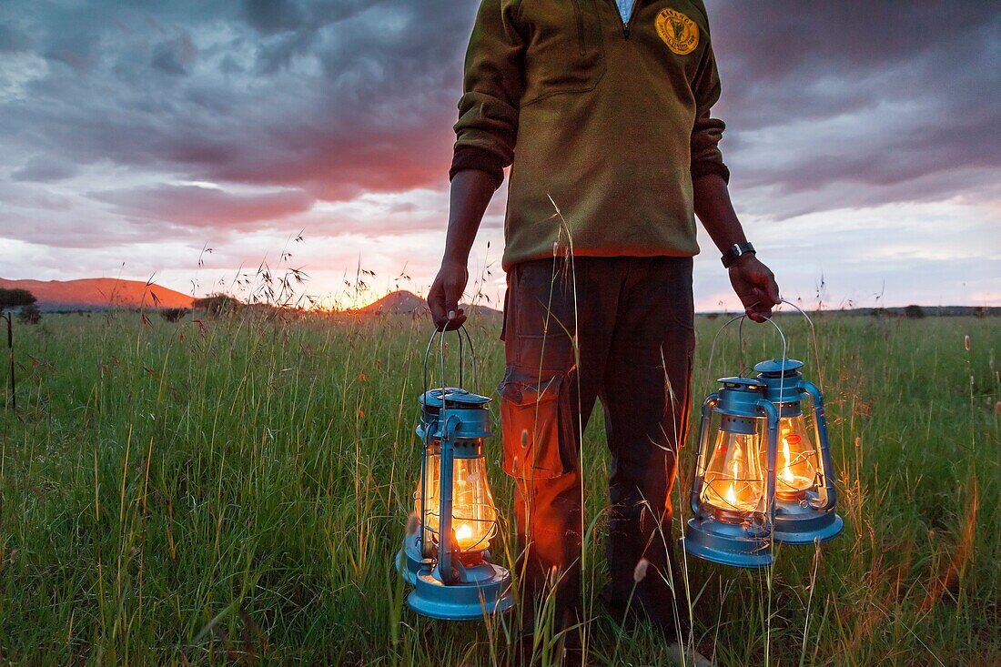 kananga camp. serengeti national park.